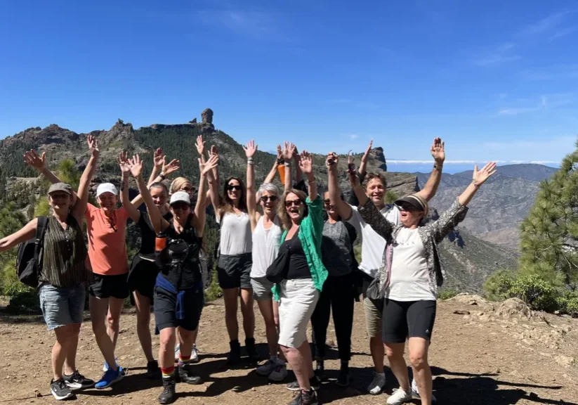 Hiking with Sky Retreats in Gran Canaria Spain